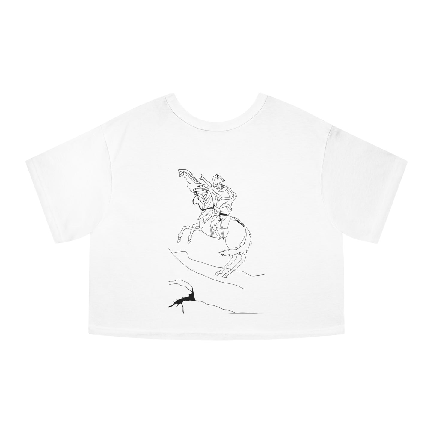 Napoleon Crossing the Alps - Women's Tee