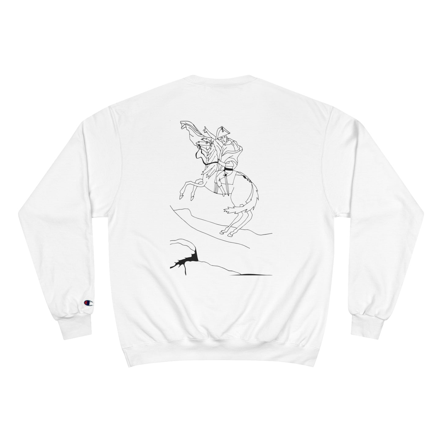 Napoleon Crossing the Alps - Unisex Sweatshirt