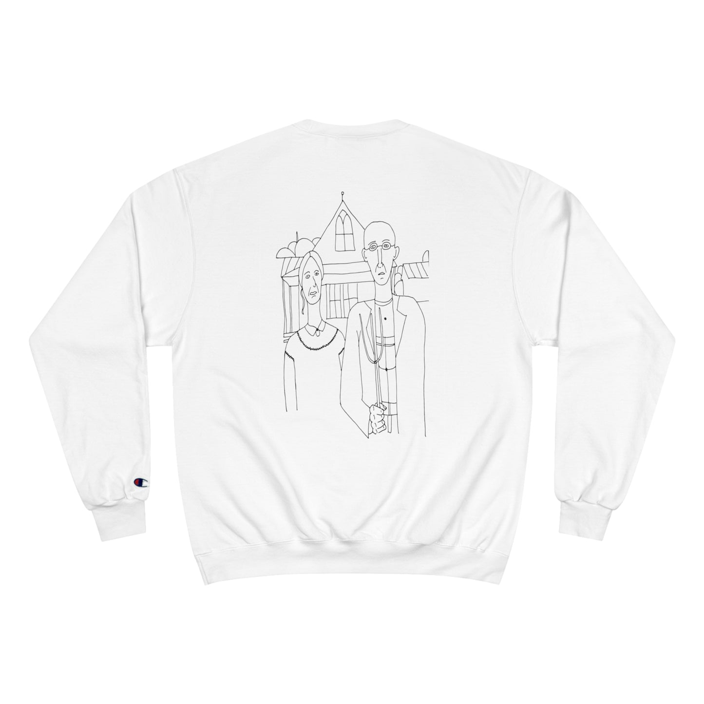 American Gothic crewneck sweatshirt